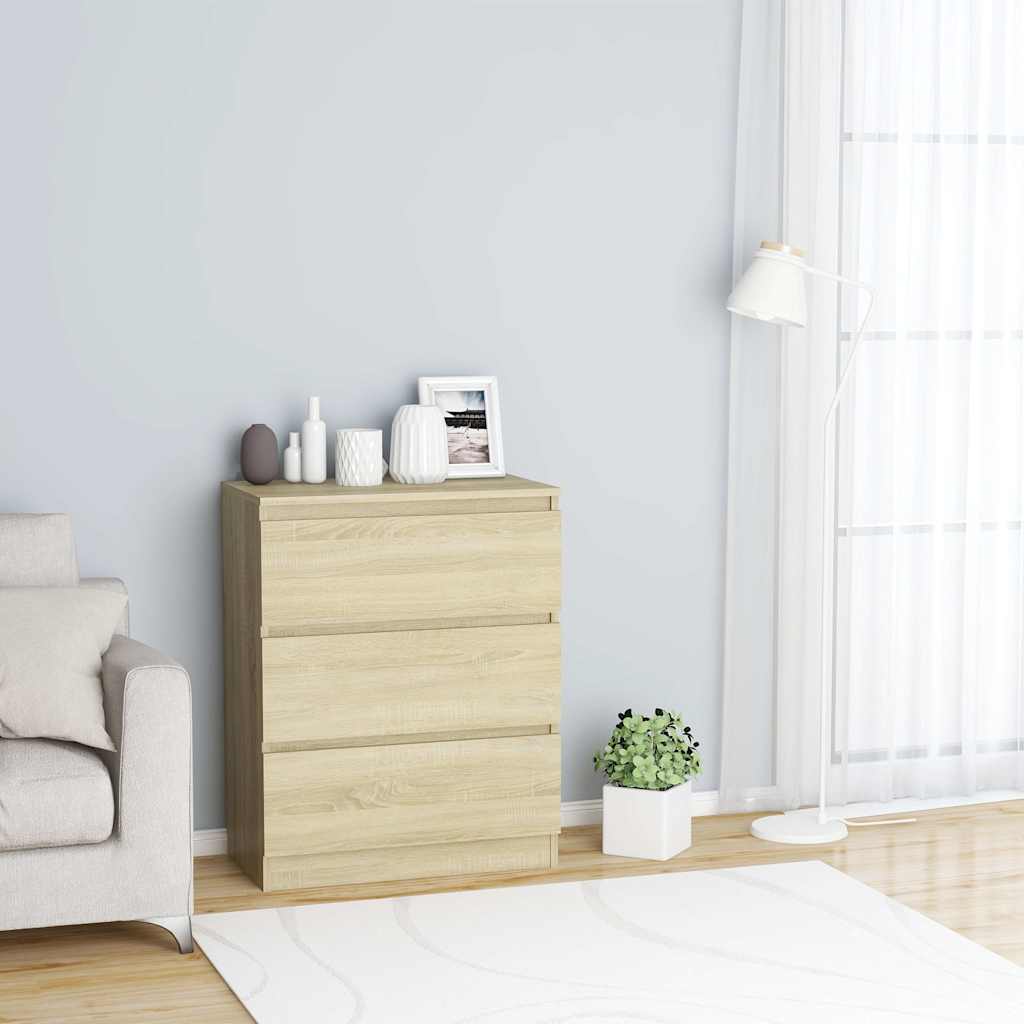 vidaXL Sideboard | Sonoma oak | Engineered wood | Medium | Sideboard 1