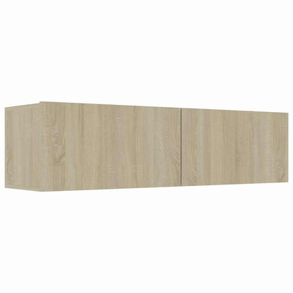 vidaXL TV Cabinet Sonoma Oak 120x30x30 cm Engineered Wood 2