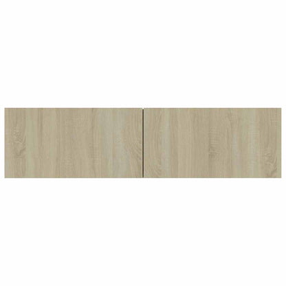vidaXL TV Cabinet Sonoma Oak 120x30x30 cm Engineered Wood 6