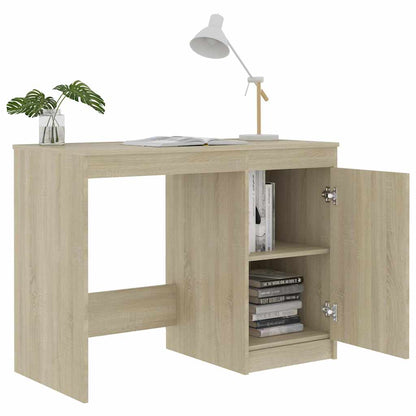 vidaXL Desk | Sonoma oak | Engineered wood | 100 cm x 50 cm x 76 cm 6