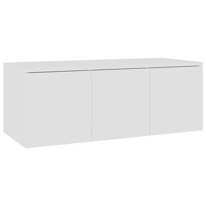 801859 vidaXL TV Cabinet White 80x34x30 cm Engineered Wood 2