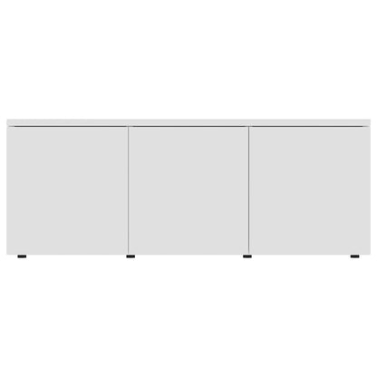 801859 vidaXL TV Cabinet White 80x34x30 cm Engineered Wood 5