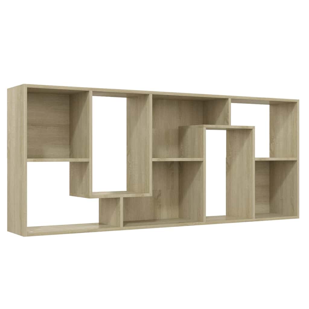 Book Cabinet 67x24x161 cm Engineered Wood Sonoma oak