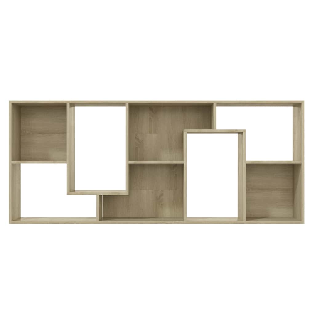 Book Cabinet 67x24x161 cm Engineered Wood Sonoma oak