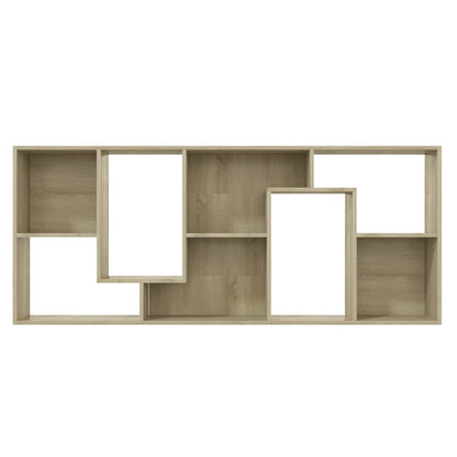 Book Cabinet 67x24x161 cm Engineered Wood Sonoma oak