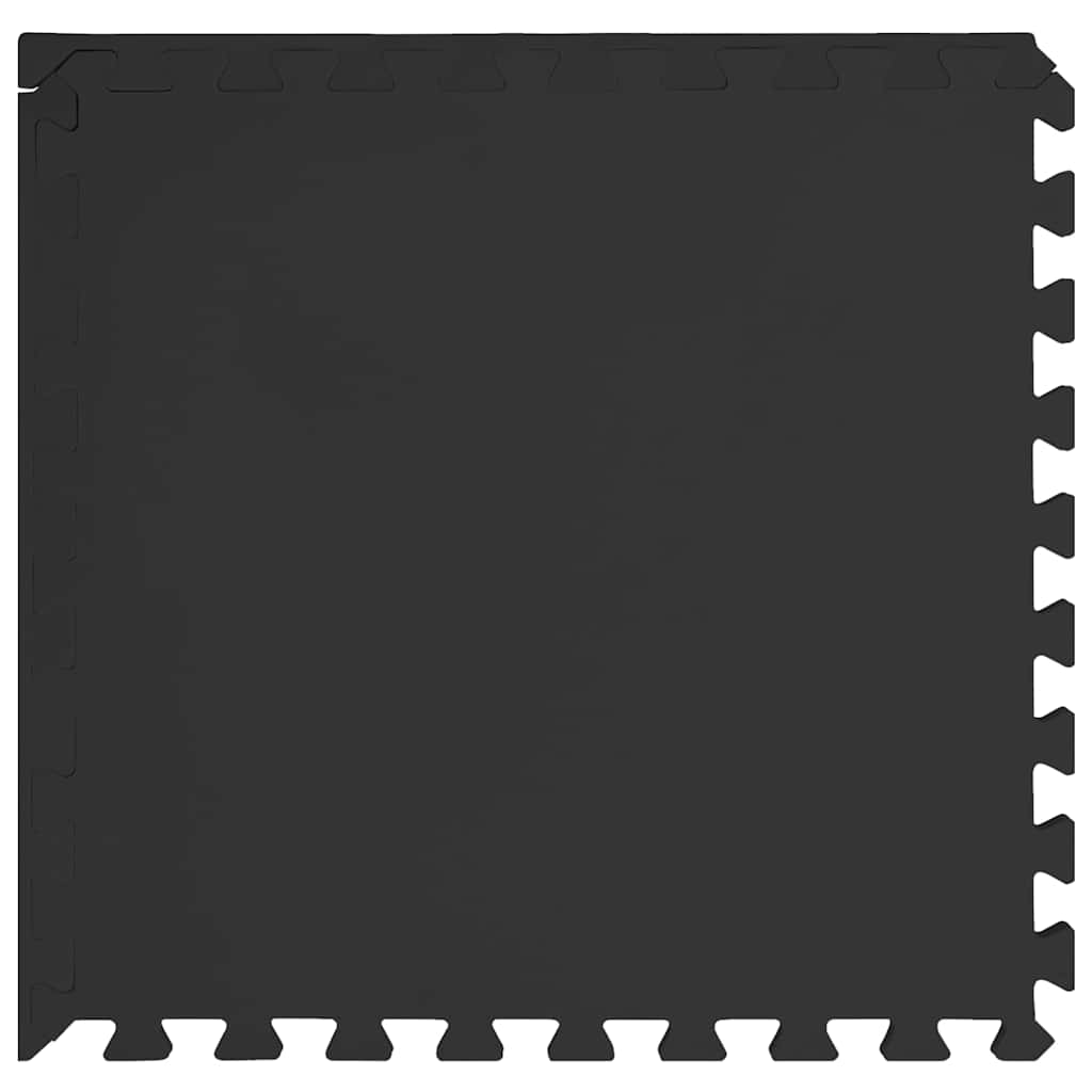 vidaXL Floor Mats 54 pcs 4.86㎡ EVA Foam Black 5