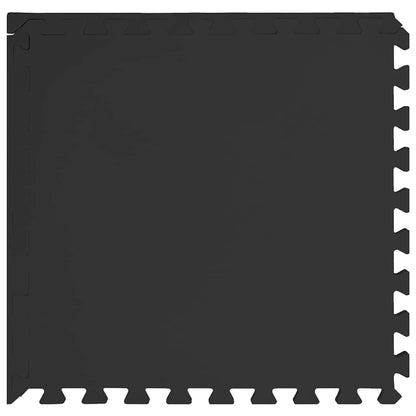 vidaXL Floor Mats 54 pcs 4.86㎡ EVA Foam Black 5