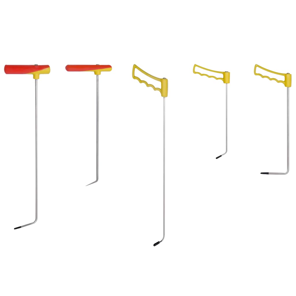 vidaXL 5 Piece Paintless Dent Repair Set Spring Steel 1