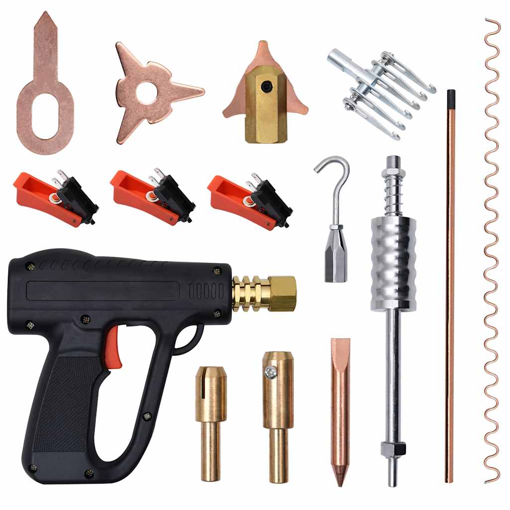 vidaXL 86 Piece Dent Puller Welder Kit 1