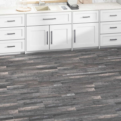 vidaXL Flooring Planks Industrial wood 5.02 m² 36 pcs PVC 1
