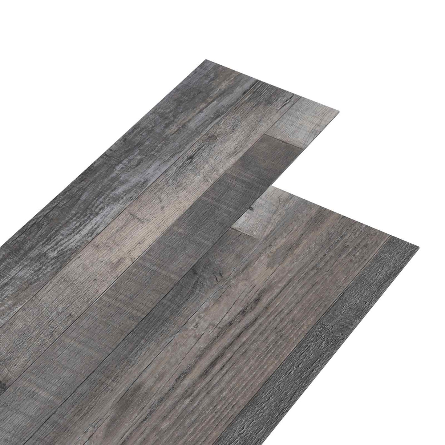 vidaXL Flooring Planks Industrial wood 5.02 m² 36 pcs PVC 2