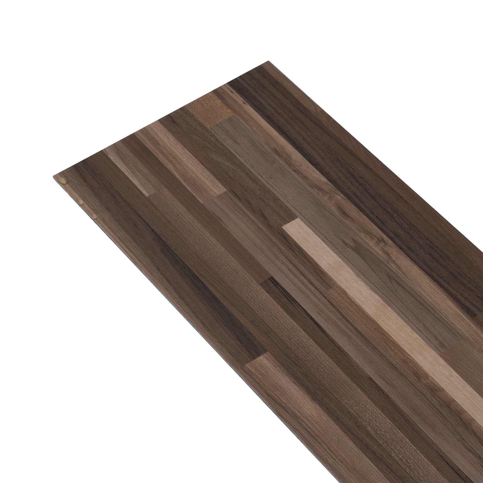 vidaXL Flooring Planks Striped brown 5.02 m² 36 pcs PVC 3