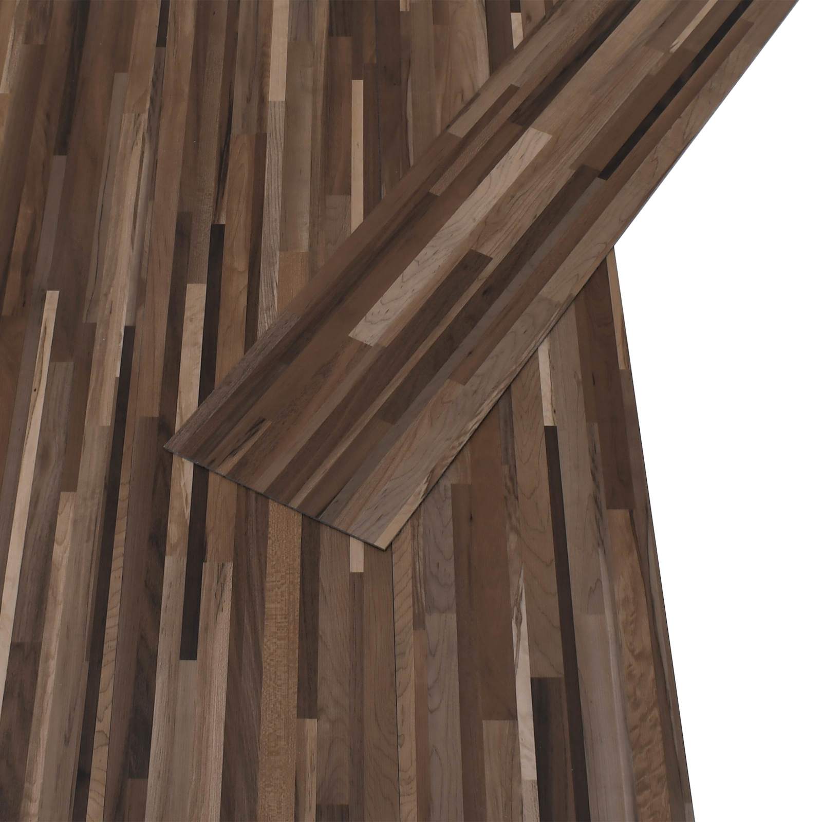 vidaXL Flooring Planks Striped brown 5.02 m² 36 pcs PVC 4