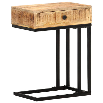 vidaXL U-Shaped Side Table 45x30x61 cm
