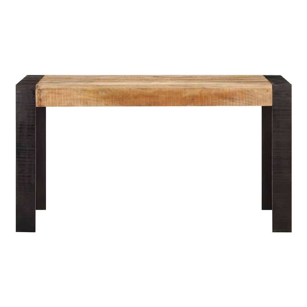 Dining Table Solid Mango Wood Light brown 140 cm 70 cm