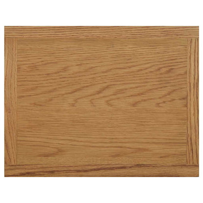 vidaXL Magazine Table | Natural Oak | Solid Oak Wood, MDF | Compact 4