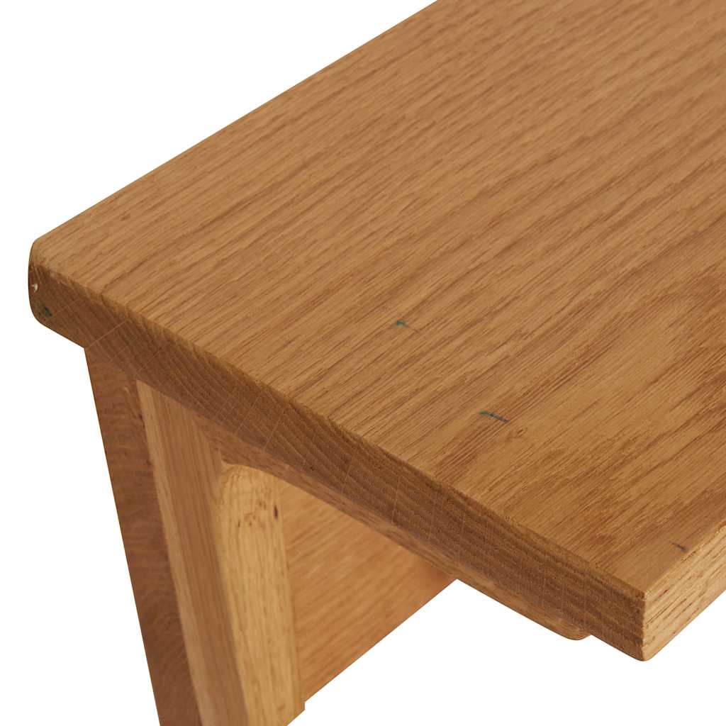 Coat Rack Solid Oak Wood 60 x 16 x 16 cm