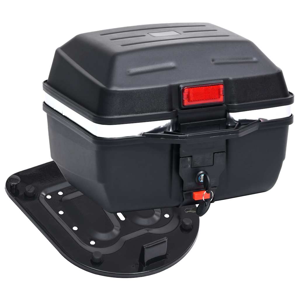 vidaXL Motorbike Top Case 24 L for Single Helmet 6