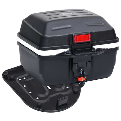 vidaXL Motorbike Top Case 24 L for Single Helmet 6