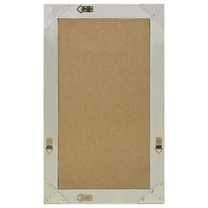 vidaXL Wall Mirror | Silver | Wood, glass, engineered wood | Medium 3