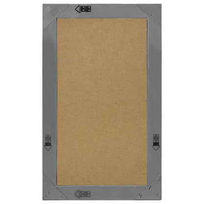 vidaXL Wall Mirror | Black | Wood, Glass, Engineered Wood | 50x80 cm 3
