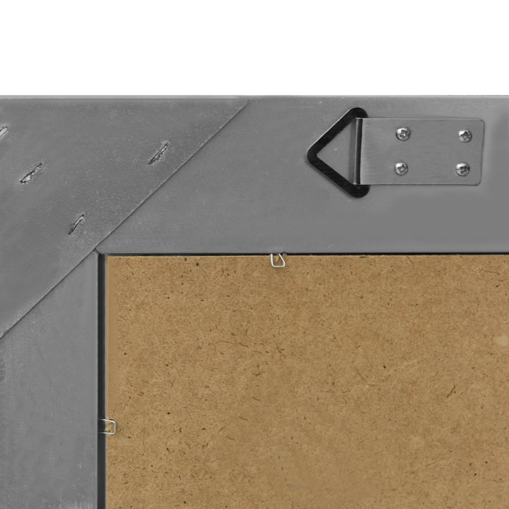 vidaXL Wall Mirror | Black | Wood, Glass, Engineered Wood | 50x80 cm 5