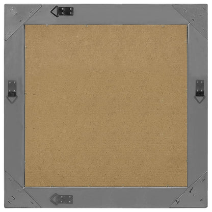 vidaXL Wall Morror | Black | Wood, glass, engineered wood | 60 cm x 60 cm 3