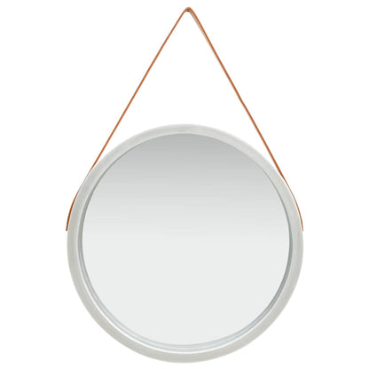 vidaXL Wall Mirror | Silver and brown 1