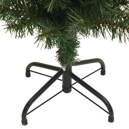 vidaXL Slim Artificial Christmas Tree with Stand Green 240 cm PVC 6