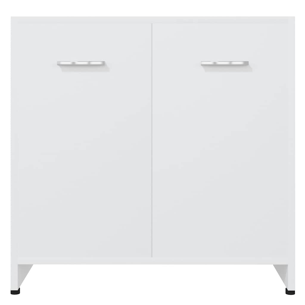 vidaXL Bathroom Cabinet White 60x33x61 cm Engineered Wood 5
