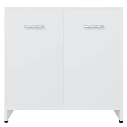 vidaXL Bathroom Cabinet White 60x33x61 cm Engineered Wood 5