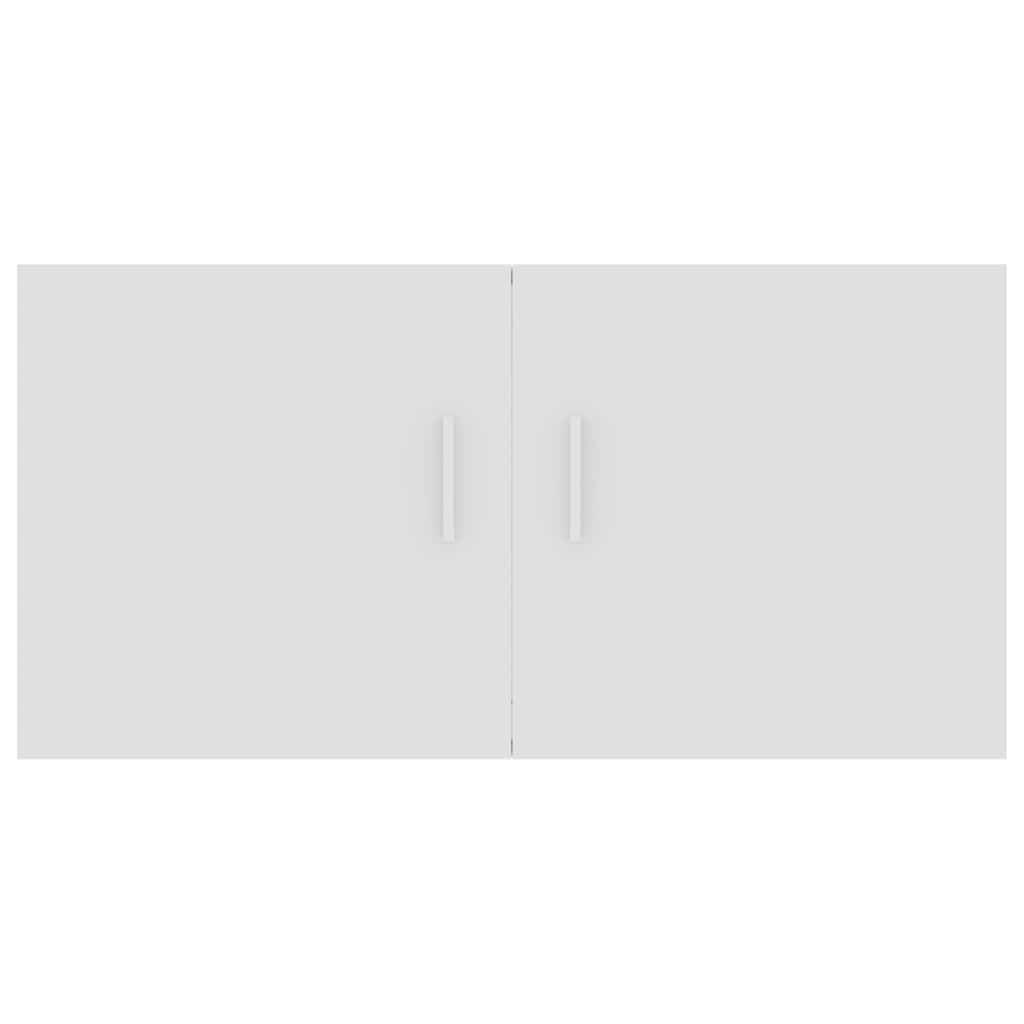 vidaXL Wall Mounted Cabinet | White | Engineered wood | Medium | Wall mounting 6