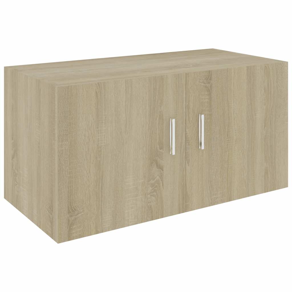 vidaXL Wall Mounted Cabinet | Sonoma oak | Engineered wood | Medium 2