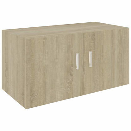 vidaXL Wall Mounted Cabinet | Sonoma oak | Engineered wood | Medium 2