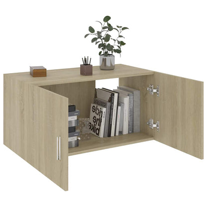vidaXL Wall Mounted Cabinet | Sonoma oak | Engineered wood | Medium 5