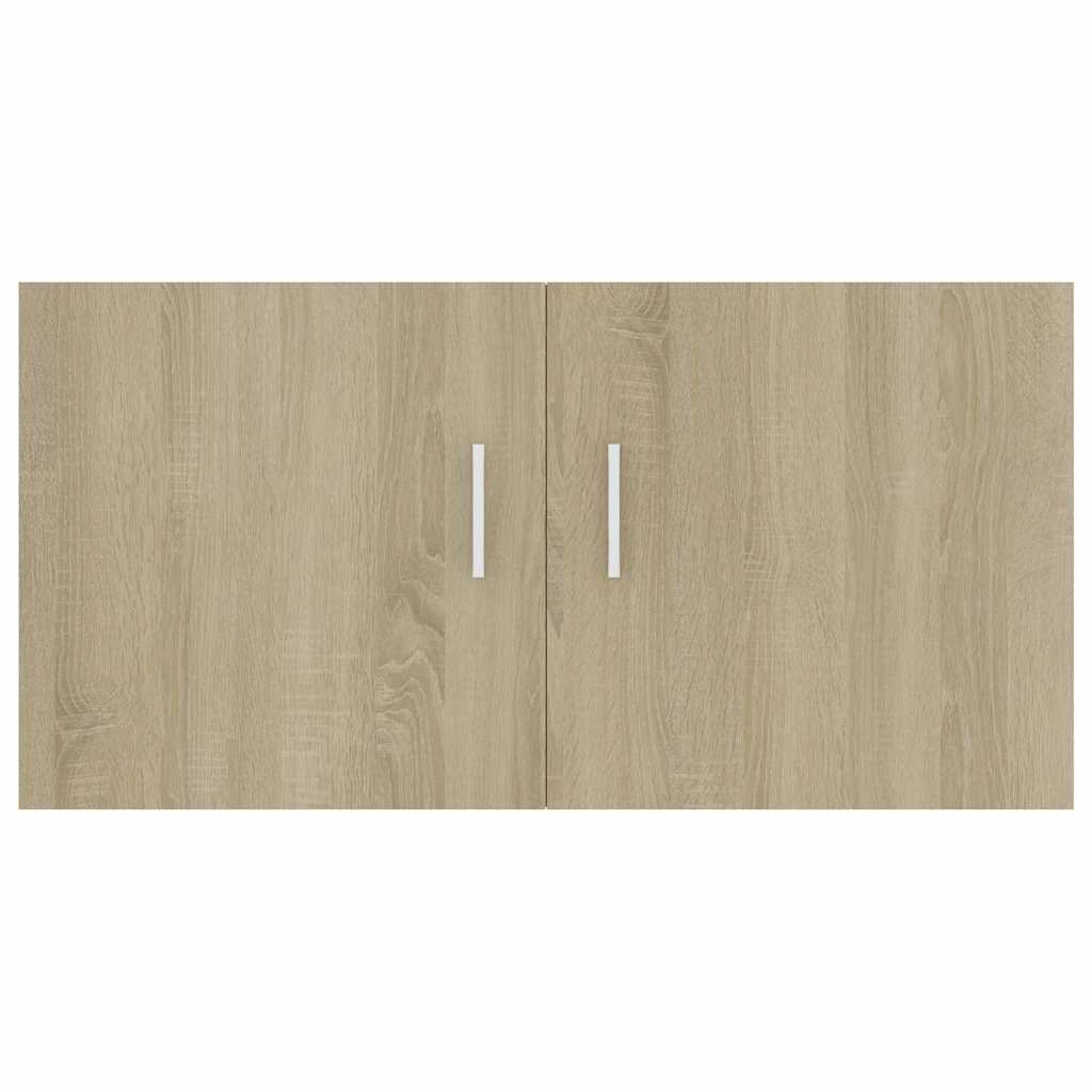 vidaXL Wall Mounted Cabinet | Sonoma oak | Engineered wood | Medium 6