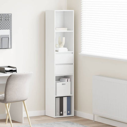 vidaXL Book Cabinet 36x30x171 cm Engineered Wood
