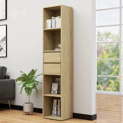 vidaXL Book Cabinet 36x30x171 cm Engineered Wood