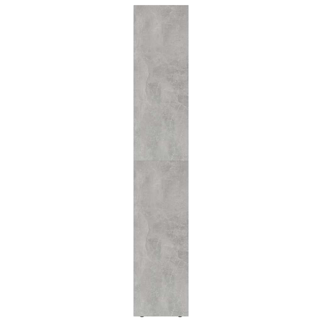vidaXL Book Cabinet | Concrete Grey | Engineered Wood | Medium | Book Cabinet 5