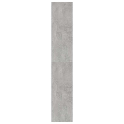vidaXL Book Cabinet | Concrete Grey | Engineered Wood | Medium | Book Cabinet 5