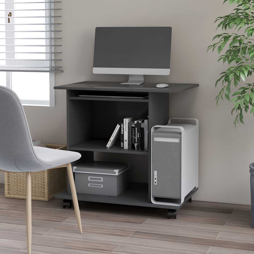 vidaXL Computer Desk 80x50x75 cm Engineered Wood