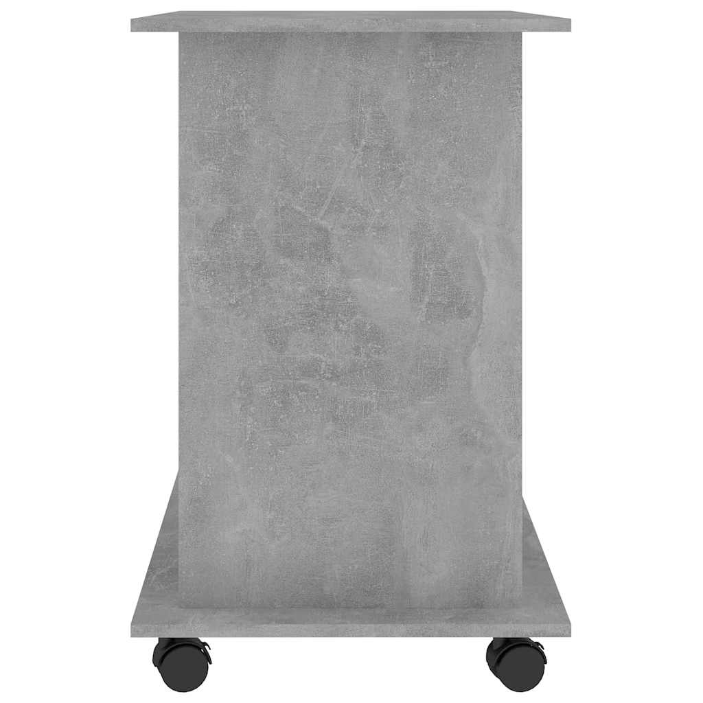 vidaXL Computer Desk | Concrete Grey | Engineered Wood | Compact 5
