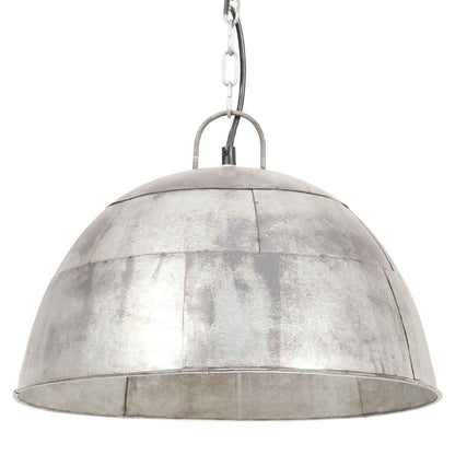vidaXL Hanging Lamp | Silver | Iron with silver coat finish | Medium 2