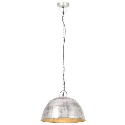 vidaXL Hanging Lamp | Silver | Iron with silver coat finish | Medium 3