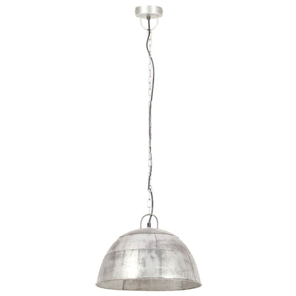 vidaXL Hanging Lamp | Silver | Iron with silver coat finish | Medium 4