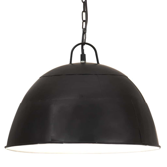 Industrial Vintage Hanging Lamp 25 W Round 41 cm E27 Black Φ 41 cm