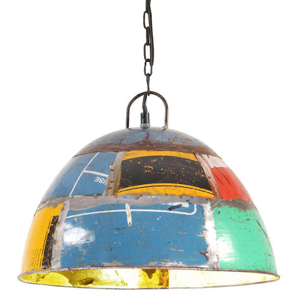 vidaXL Industrial Vintage Hanging Lamp 25 W Round 41 cm E27