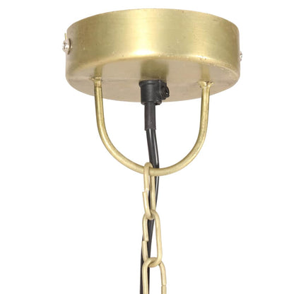 vidaXL Industrial Vintage Hanging Lamp 25 W Brass Round 31 cm E27 4