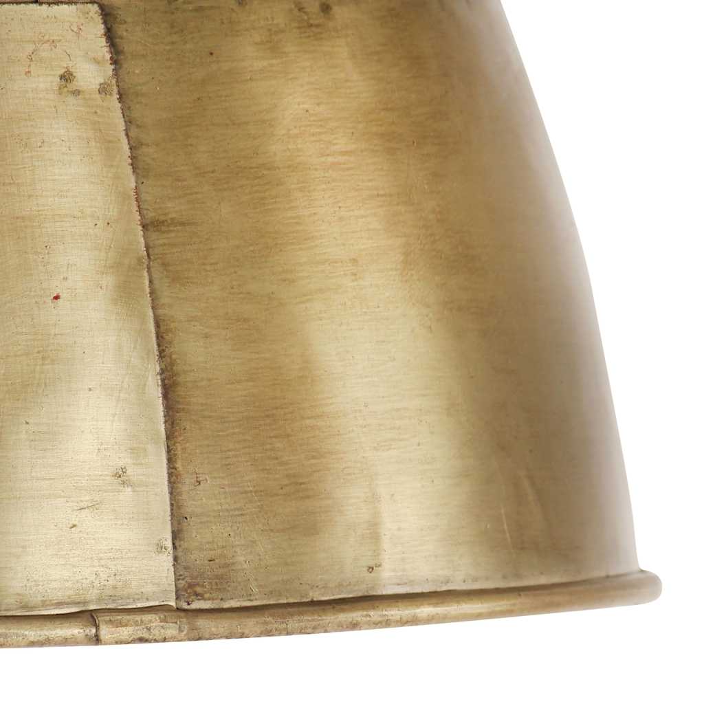 vidaXL Industrial Vintage Hanging Lamp 25 W Brass Round 31 cm E27 6