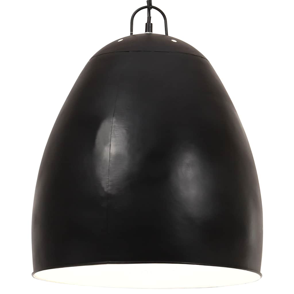 vidaXL Hanging Lamp | Black | Iron with black coating | 42 cm diameter 2